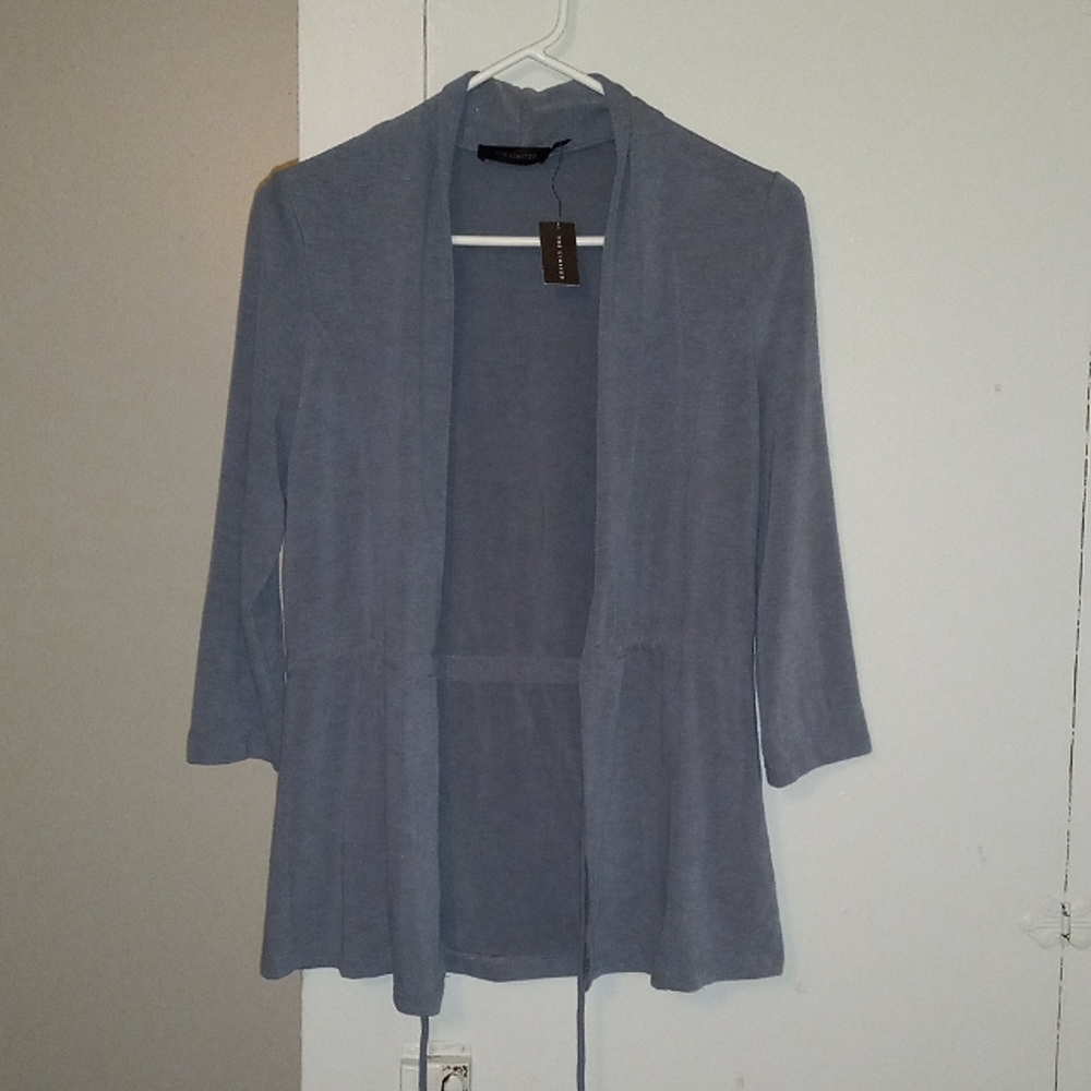 The Limited: grey mini cardigan